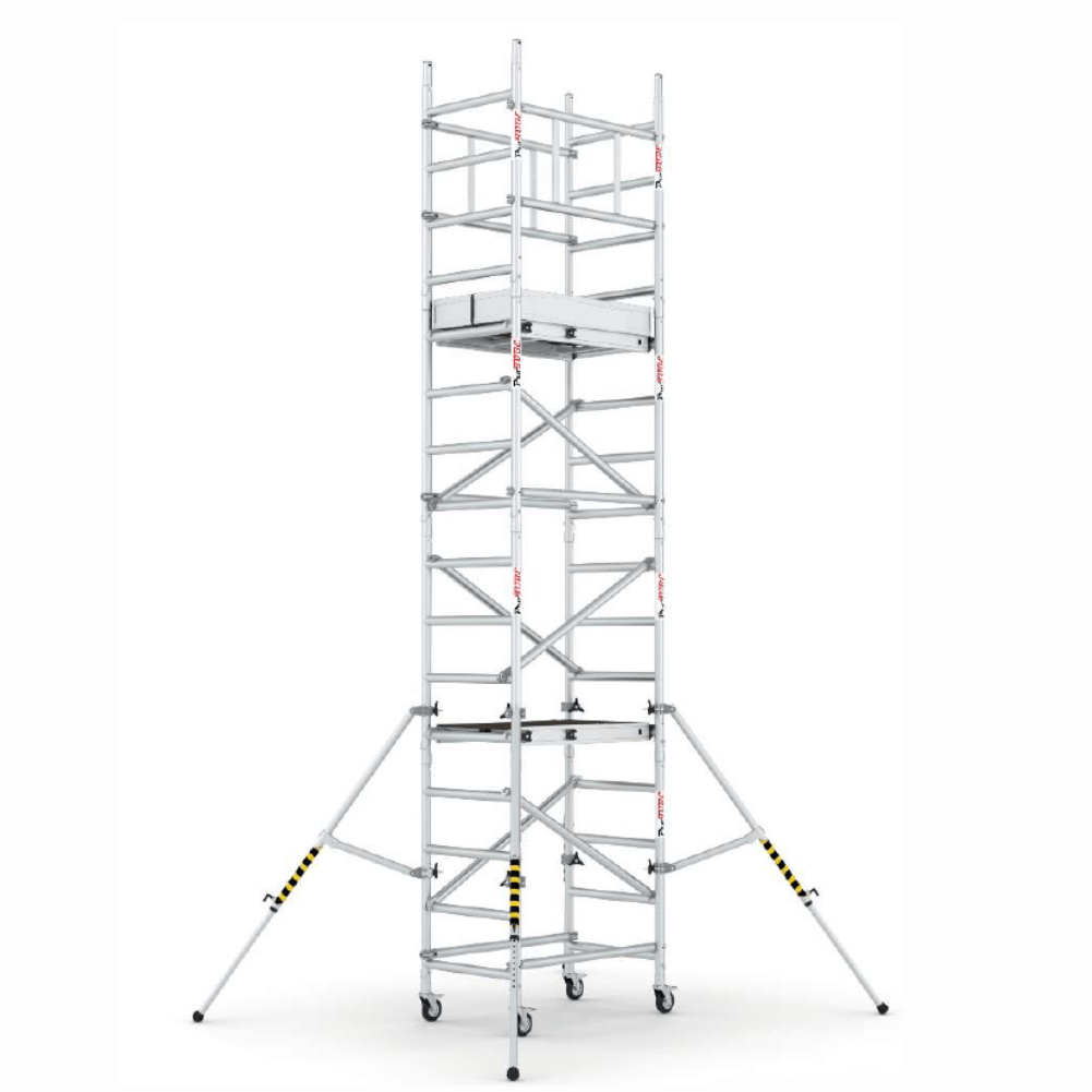 ProTUBE Mini 7 Schela mobila profesionala din aluminiu H lucru 6,8 m ProTUBE Mini 7 Schela mobila profesionala din aluminiu H lucru 6,8 m